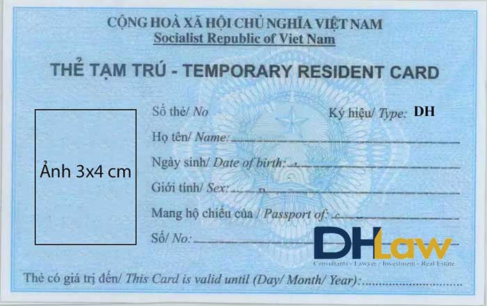 Dịch Vụ Tư Vấn Lam Thẻ Tạm Tru Cho Người Nước Ngoai